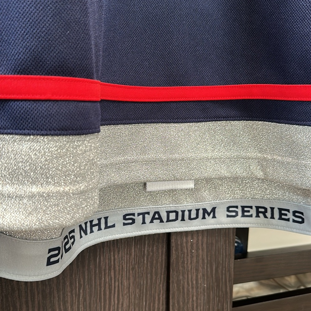 Adam Fantilli Columbus Blue Jackets Fanatics 2025 NHL Stadium Series Jersey - Picture 6 of 10